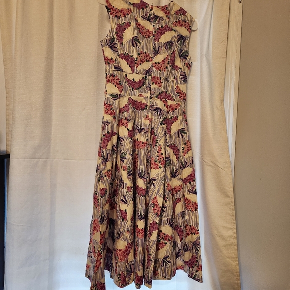 NWT Stella Victorian Violets Dress by Retrospec'd - Picture 3 of 5